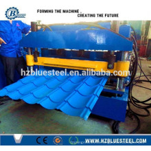 Manufacturing 828 Type Metal Steel Step Roof Tile Panel Machine, Steel Profile Roof Roll Forming Machine